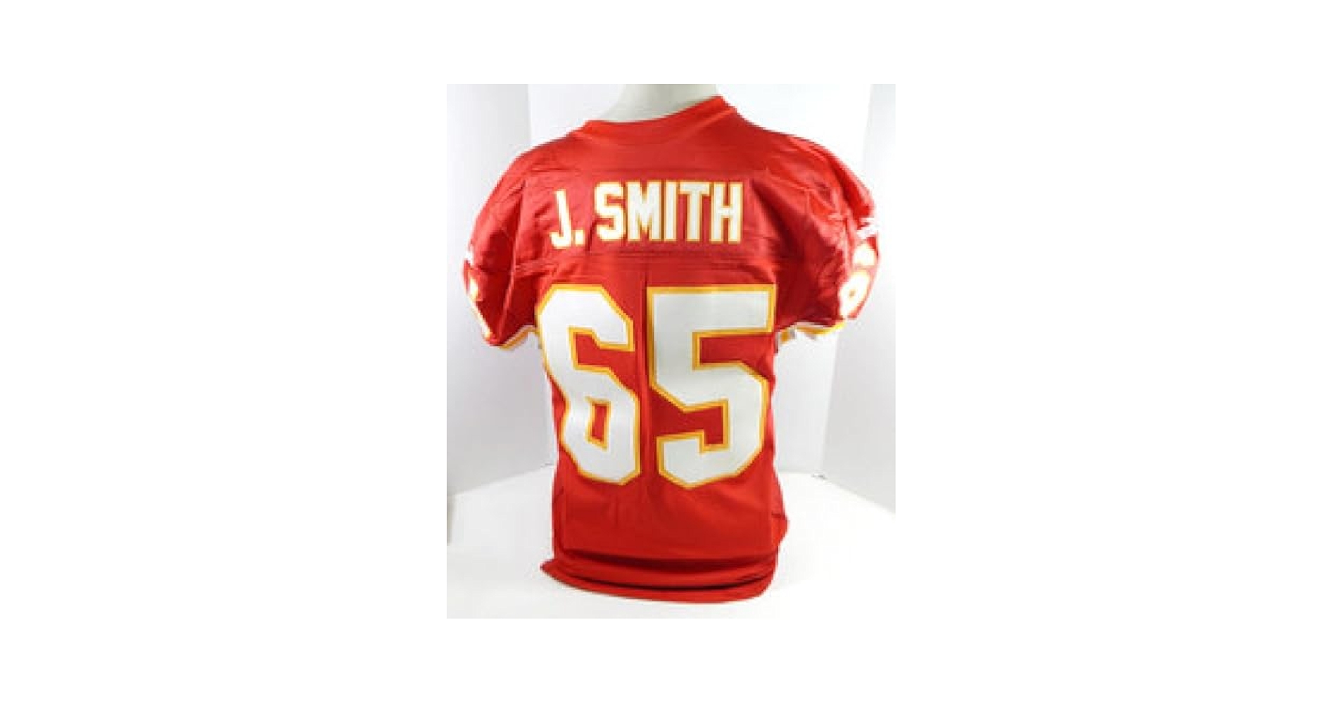Amazon.com: 1999 Kansas City Chiefs J.Smith #65 Game Issued